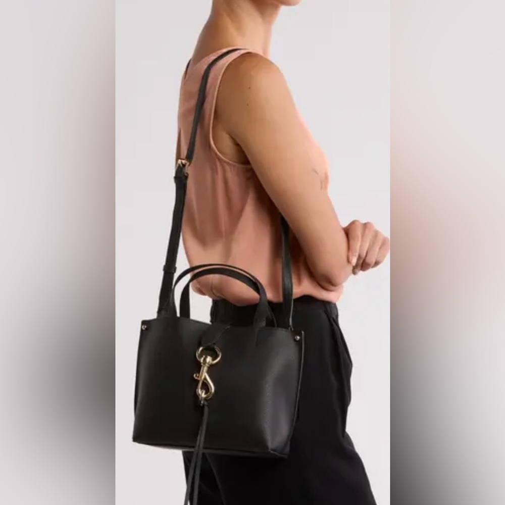 REBECCA MINKOFF Megan Mini Tote Crossbody Bag NWOT